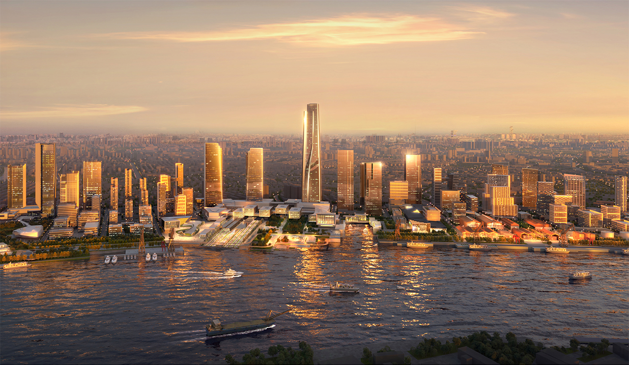 Shanghai Golden Bund Masterplan