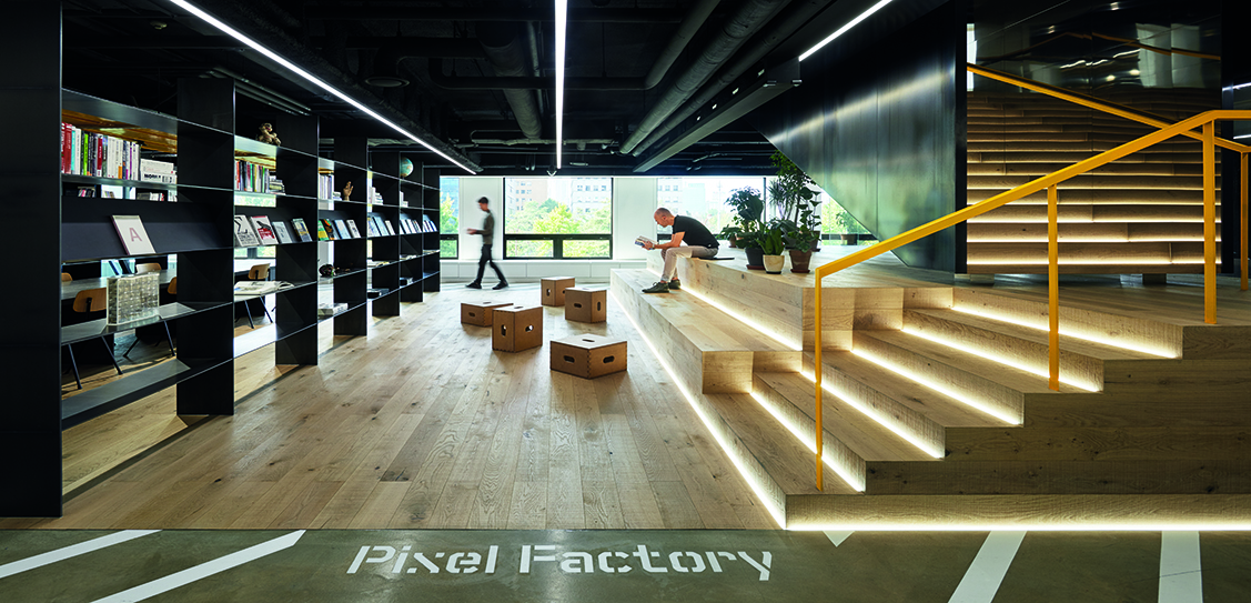 Pixel Factory - Gensler, Images: Nasca & Partners. Gareth Gardner