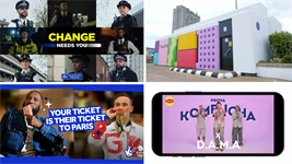 Met Police, Duck, National Lottery, Visa, and Lipton