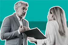 What should HR do when an employee is overheard criticising their boss?