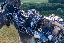 Wind turbine destroyed in arson attack in Northern Ireland – Wind Power Monthly