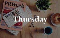 prweek.com - Diana Bradley - Breakfast Briefing: 5 things for PR pros to know on Thursday morning