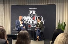 Stacey Tank on her journey from the comms office to the boardroom