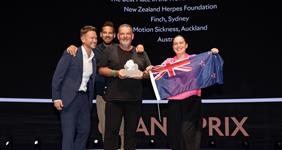 New Zealand Herpes Foundation wins Lions Health and United Nations Grand Prix for Good