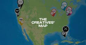 The custom Google Map helping junior creatives meet ad industry vets