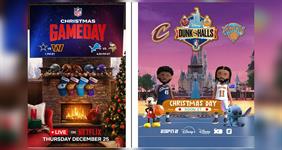 Netflix’s NFL matchup and ESPN’s NBA showdown give the gift of sports marketing