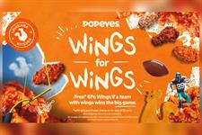 Popeyes is bringing wings to Super Bowl LVIII in its first Big Game ad