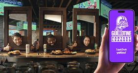 Yahoo Sports goes full guillotine with Liquid Death in new fantasy football game