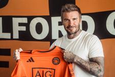 David Beckham kicks off with PR agency for team kit launch