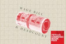 Which UK PR firms have the biggest wage bills?