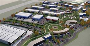 Landscape-led 'creative hub' on former RAF site gets green light