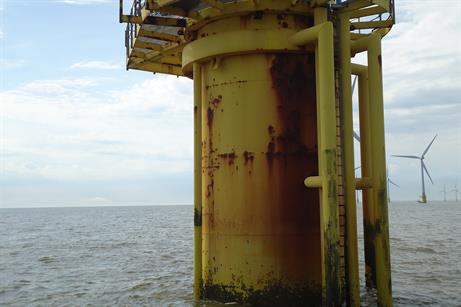 E.on's Scroby Sands has been in operation since 2004, using 30 2MW turbines