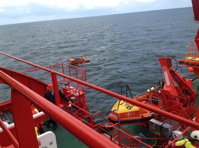Three offshore access vessels: an 8-person transfer boat, a 7-person transfer boat, and a fast rescue boat
