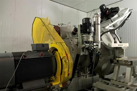 The gearbox sits in a climate chamber at -30C to ensure it can start in extreme conditions