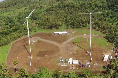 Vergnet turbines have been installed in Peru, Samoa, Vanuatu, Lithuania and Japan