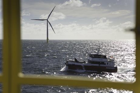 EnBW's crew transfer vessel