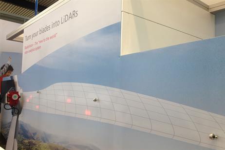 BladeVision: SSB Wind Systems showing its blade lidar sensors