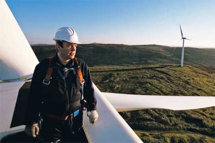 The Burradale wind project in Shetlands has been operating since 2000