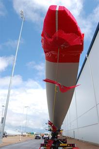 The Brighton plant can also manufacture V112 blades. 