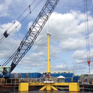 Gallery: UMaine's VolturnUS platform | Windpower Monthly