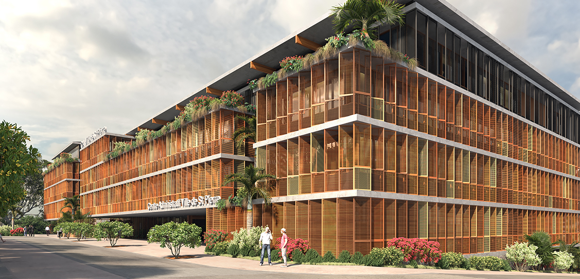 Reunion Island Administrative Center Of Saint Pierre