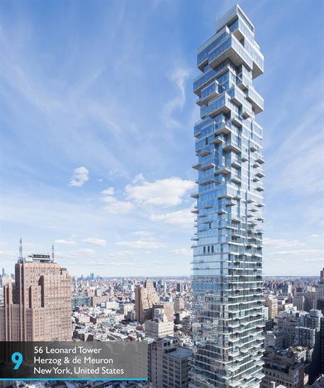 <a href="http://www.worldarchitecturenews.com/project/2017/27791/herzog-de-meuron/56-leonard-tower-in-new-york.html" target="_blank">56 Leonard Tower, Herzog & de Meuron</a> © Iwan Baan