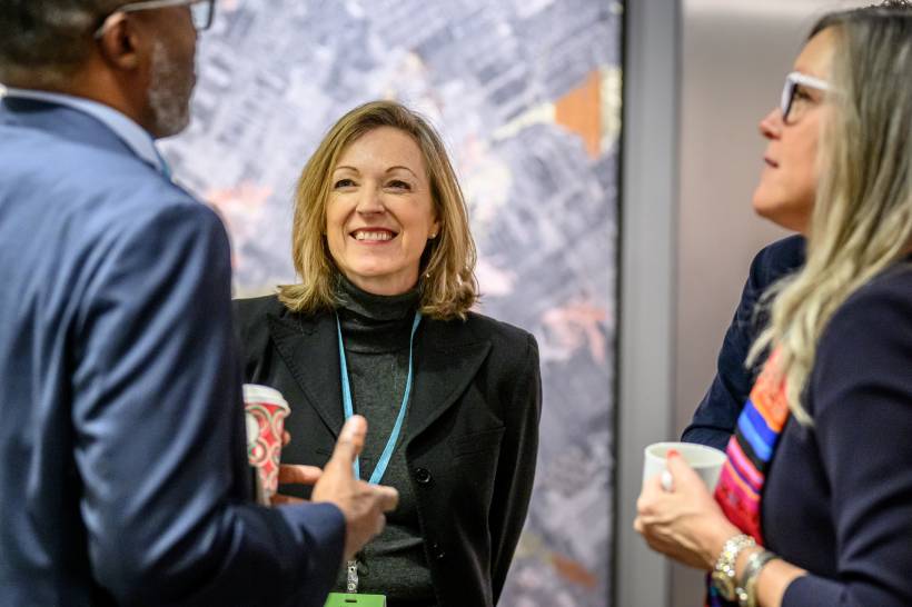 Media agency leaders at a Campaign discussion, hosted in partnership with Bloomberg Media