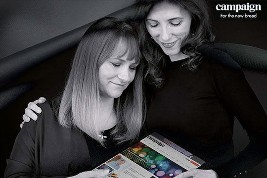 Rachel Barnes, the UK editor of pk10 (left) with Claire Beale, the global editor-in-chief