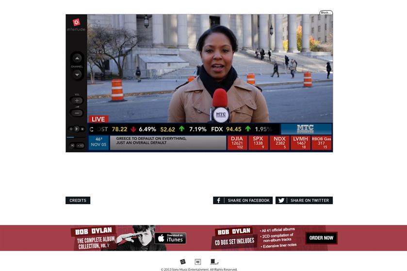 Interlude New York’s ‘Like A Rolling Stone’ for Sony Music