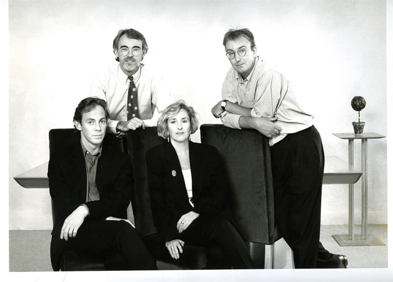 Founding four: (left to right) Campbell, Kelly, Rainey and Roalfe