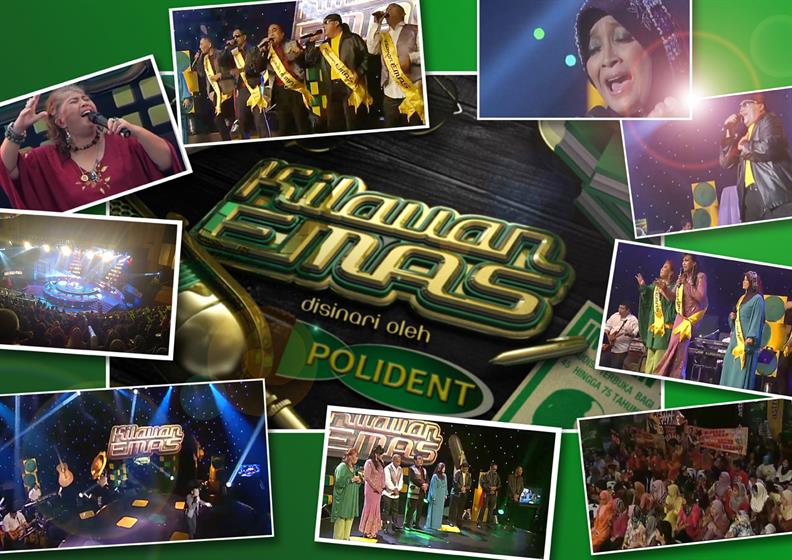 Polident: launched a talent show that became a huge hit