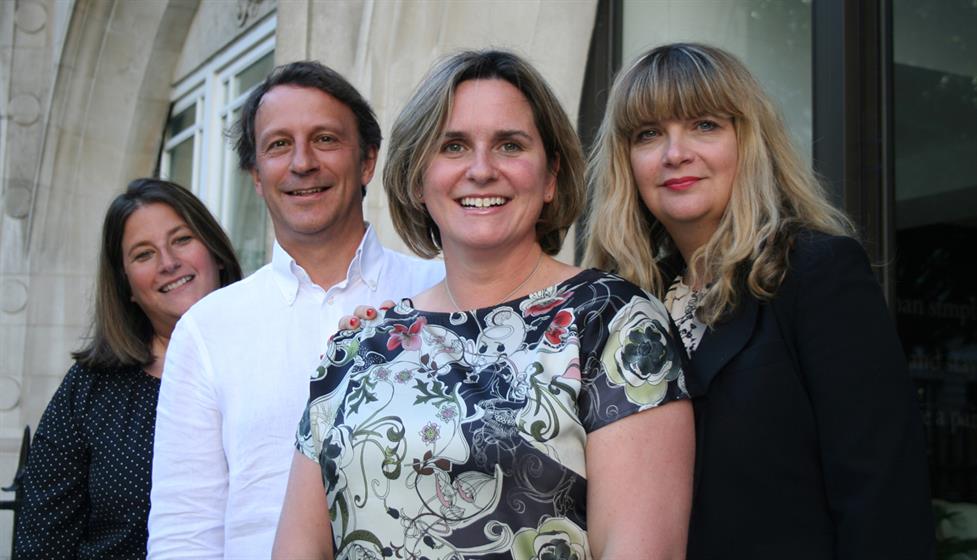 (Left to right) Fox, Heath, Whitcombe, Bullard