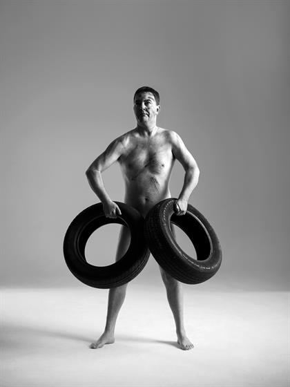 Mr February, lift those tires