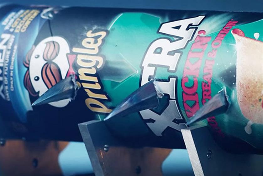 Pringles with X-Men partnership by Isobar