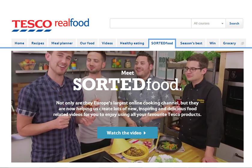 Tesco ‘Sorted Food’