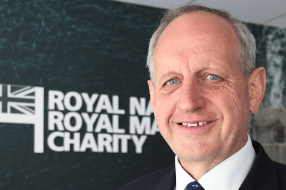 Royal Navy charity chief retires