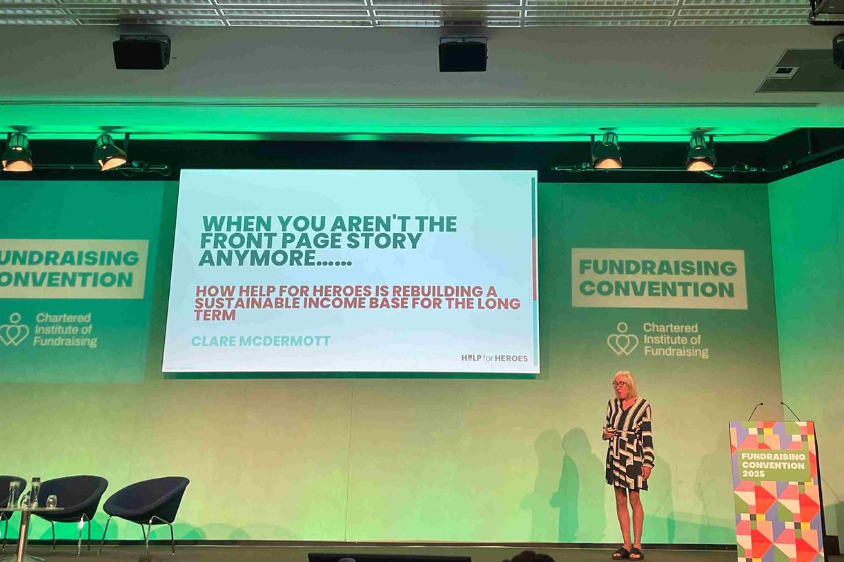 ‘The need rarely goes away when you’re not on the front page,’ says Help For Heroes director