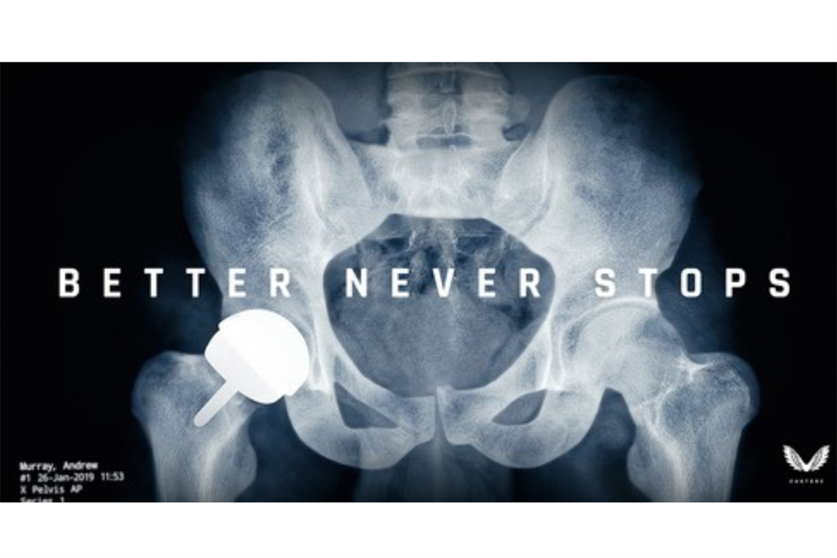 Andy Murray’s hip X-ray features in Castore’s OOH summer campaign