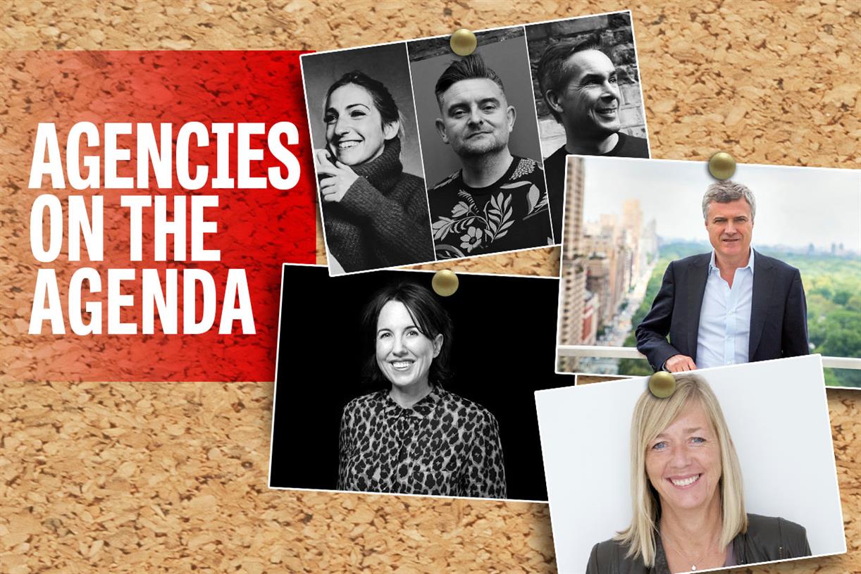 Agencies on the Agenda WPP, Adam & Eve/DDB, Publicis Media, Neverland