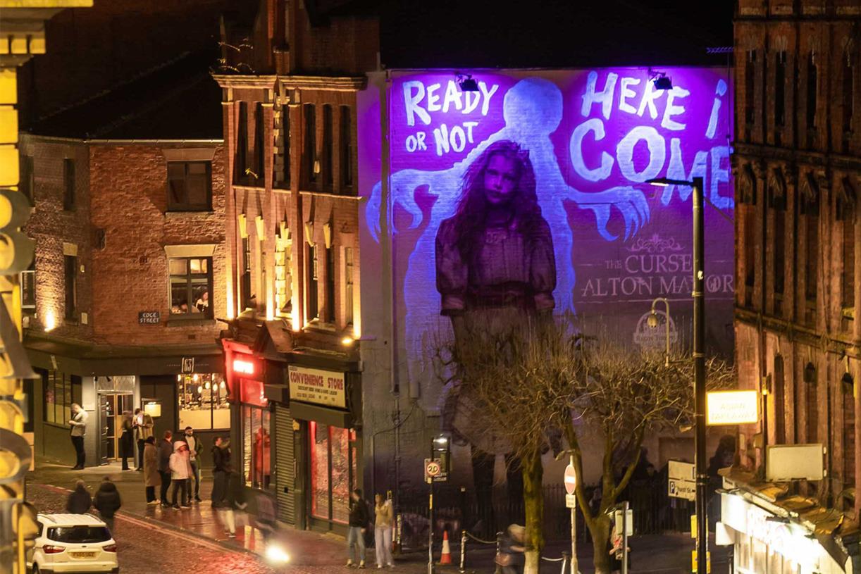 Alton Towers rolls out horrorthemed campaign for haunted house ride