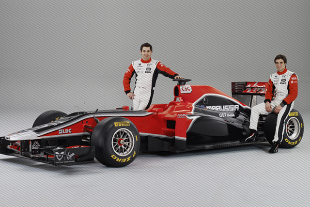 CNBC partners F1 team Marussia Virgin Racing