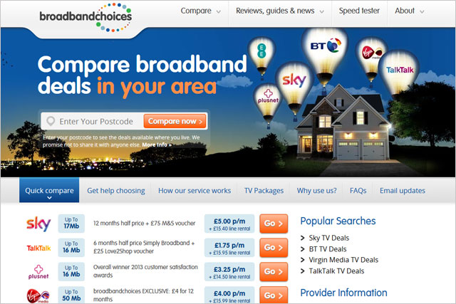 Broadband Choices calls six-way media review