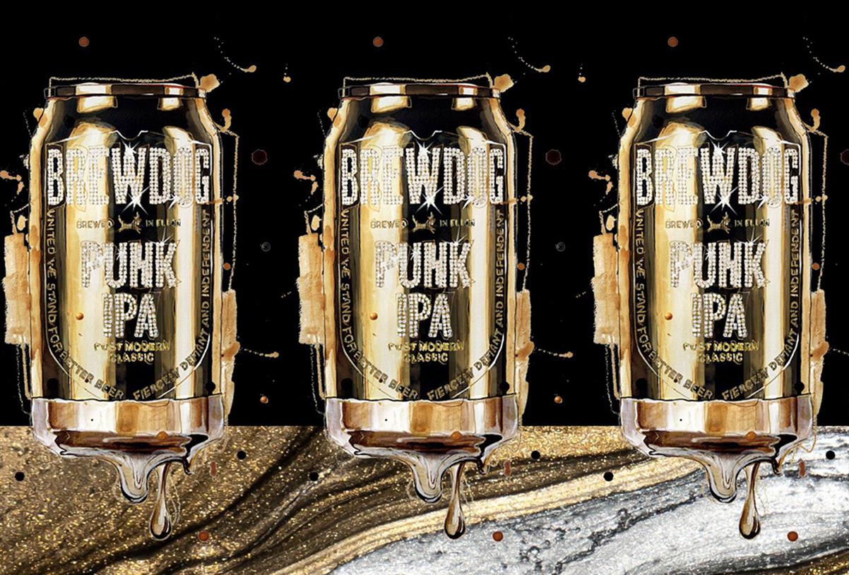 BrewDog co-founder stumps up close to £500,000 for gold can blunder