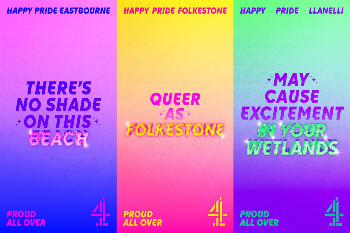 ‘Queer as Folkestone’: Channel 4 marks 50th Pride with national and regional ad push
