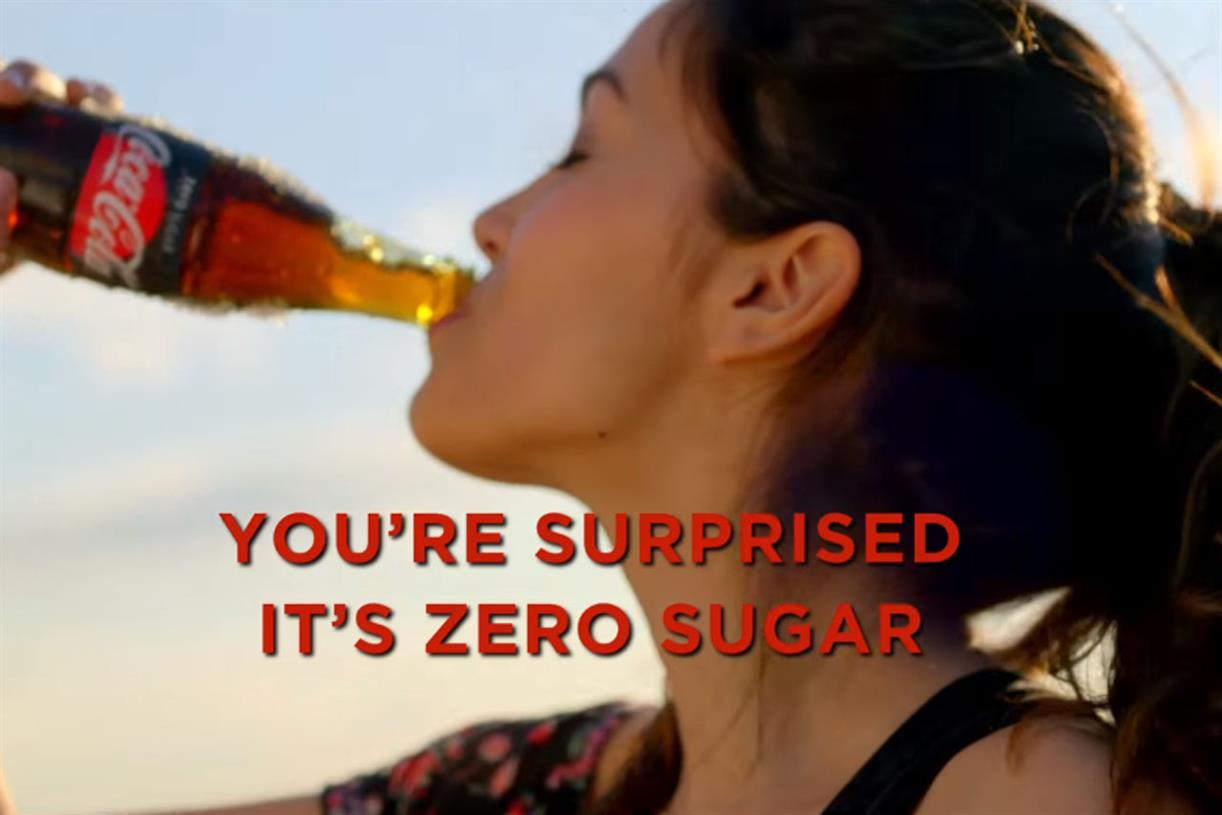 Coke Puts Another £45m Adspend Behind Zero Sugar In Next Stage Of Campaign 