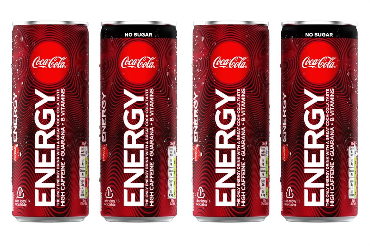 Coca-Cola takes on Red Bull with Coke-branded energy drink | Campaign US1222 x 815
