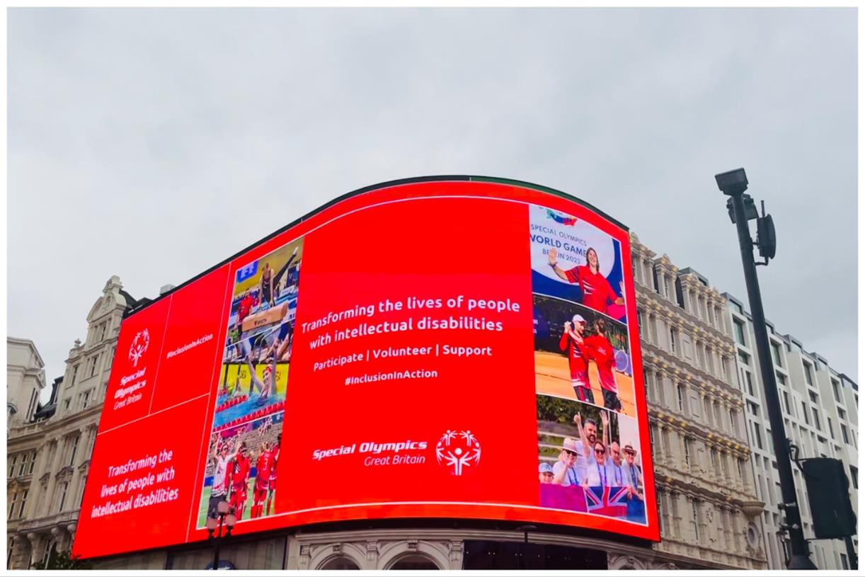 Special Olympics GB celebrates athletes in outdoor campaign