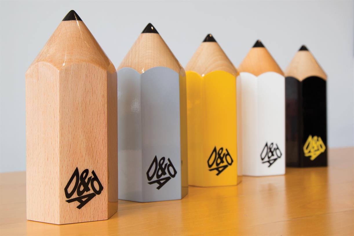 D&AD introduces wood and graphite Pencils