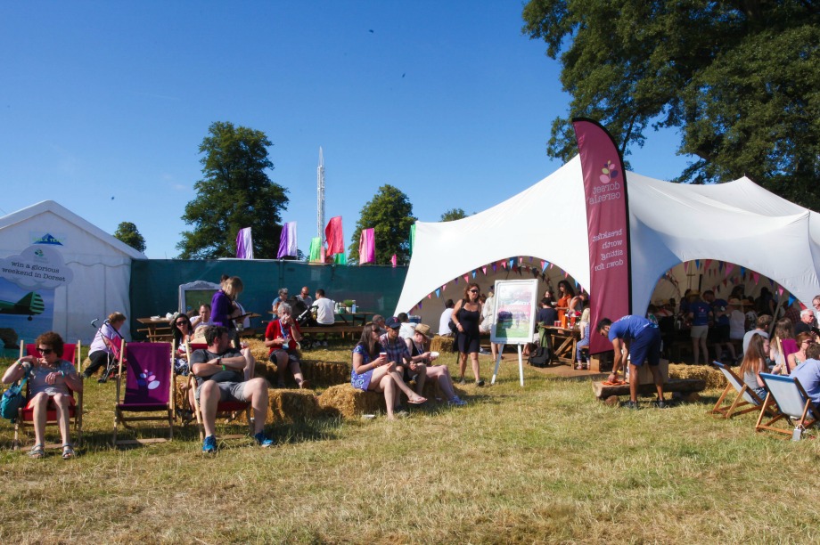 Behind the scenes: Dorset Cereals at Cornbury Festival