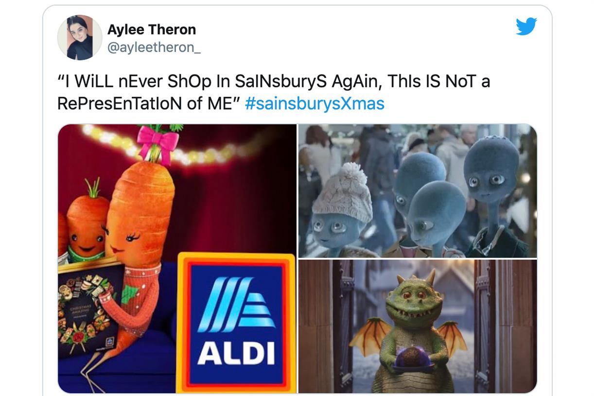 Sainsbury S Supporters Rally In Force Following Racist Backlash Over Xmas Ad